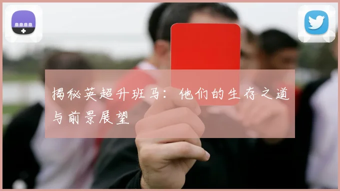 揭秘英超升班马：他们的生存之道与前景展望